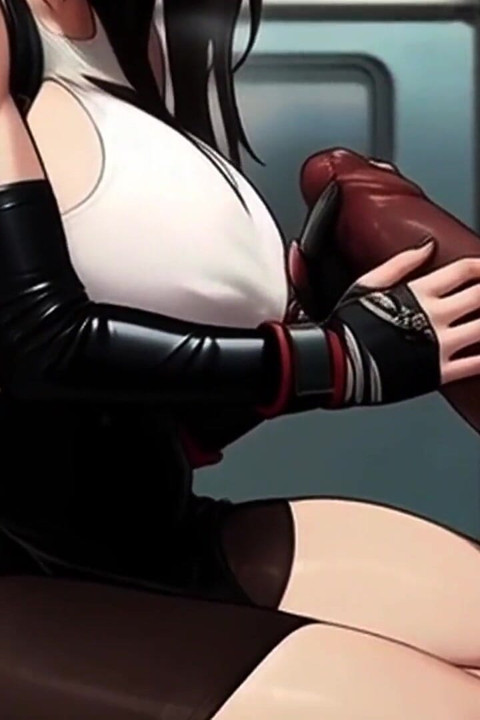 Tifa Searches for Dick on the Train