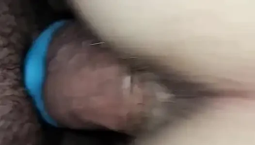 Istri semok kulit putih dicrot di dalam