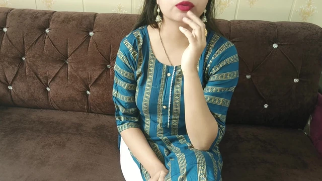 Step brother romance flirt with hot step sister and Real Orgasm During Hard Fucking in Hindi