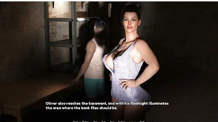 Perfect Housewife - Gameplay - Roleplay - Aunt Teases Nephew in Basement