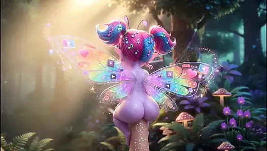 Met a Tiny Forest Fairy We Had Wild Fun Together