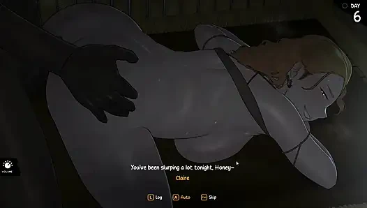 Hentai Game – Arrival of the Goddess - Slutty Hot Sexy Blonde Woman  Gets Her Pussy Smashed By The Tribal Chief