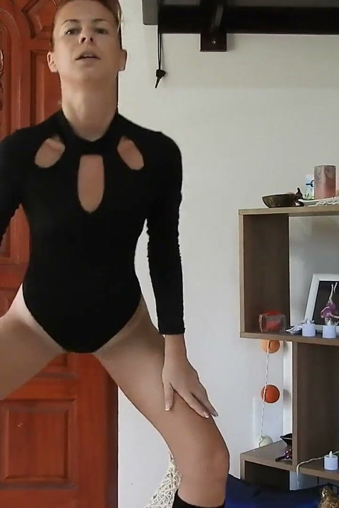 Svett i spandex bodydance+sprut