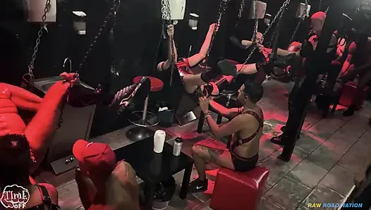 CLUB GRAN CANARIA'NıN IZIN ZAMANıNDA YUMRUK SOKMALı GRUP SEKS PARTISI