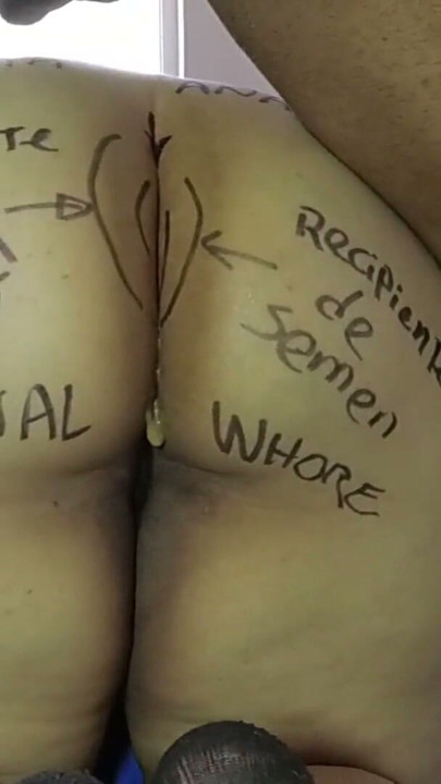 I subdue, humiliate and break the ass hole to this anal whore | Clip 2