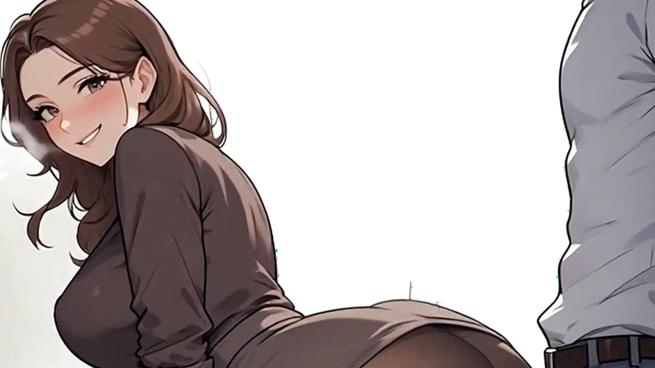 Waifu Secretary POV – Office Close-Up Teasing