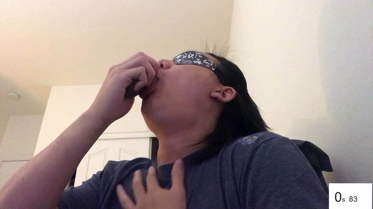 See how long I can hold a deepthroat