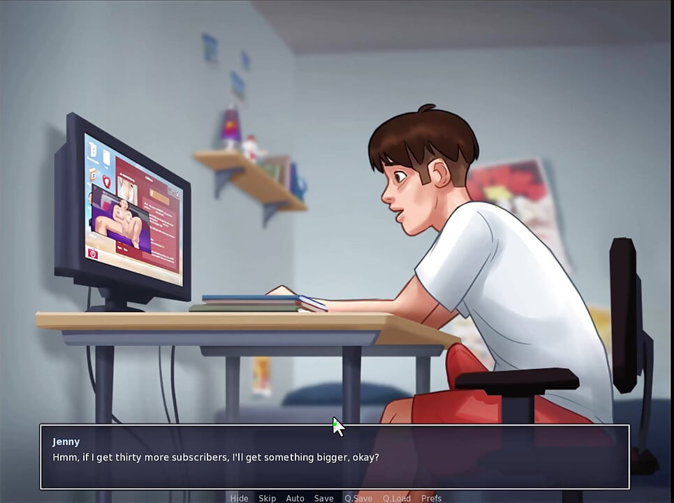 Summertime Saga - Jessy spielte mit sich selbst