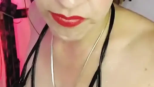 Shyyfxx Your Bossy Boss Jerks Out with a Lollipop and Forces You to Lick Her Pussy Humiliation