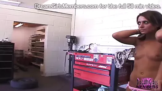 Auto Mechanics Get The Naked Surprise Of Their Lives