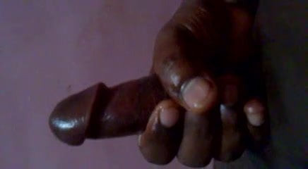 black dick in hand