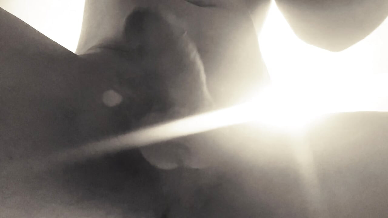 Getting hot and jerking off with big size Dick  before bedtime