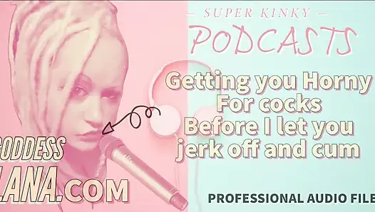 Kinky Podcast 13 Getting You Horny for Cocks Before I Let You Jerk off and Cum