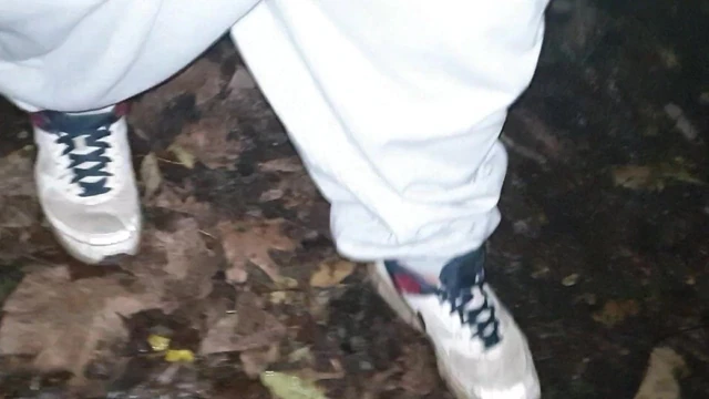 outside walking (cold)