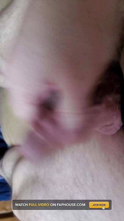 Lie on the Sofa and Jerk off My Cock and Dream