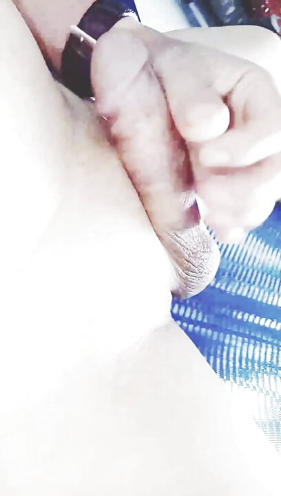 Chubby white hairless cock.