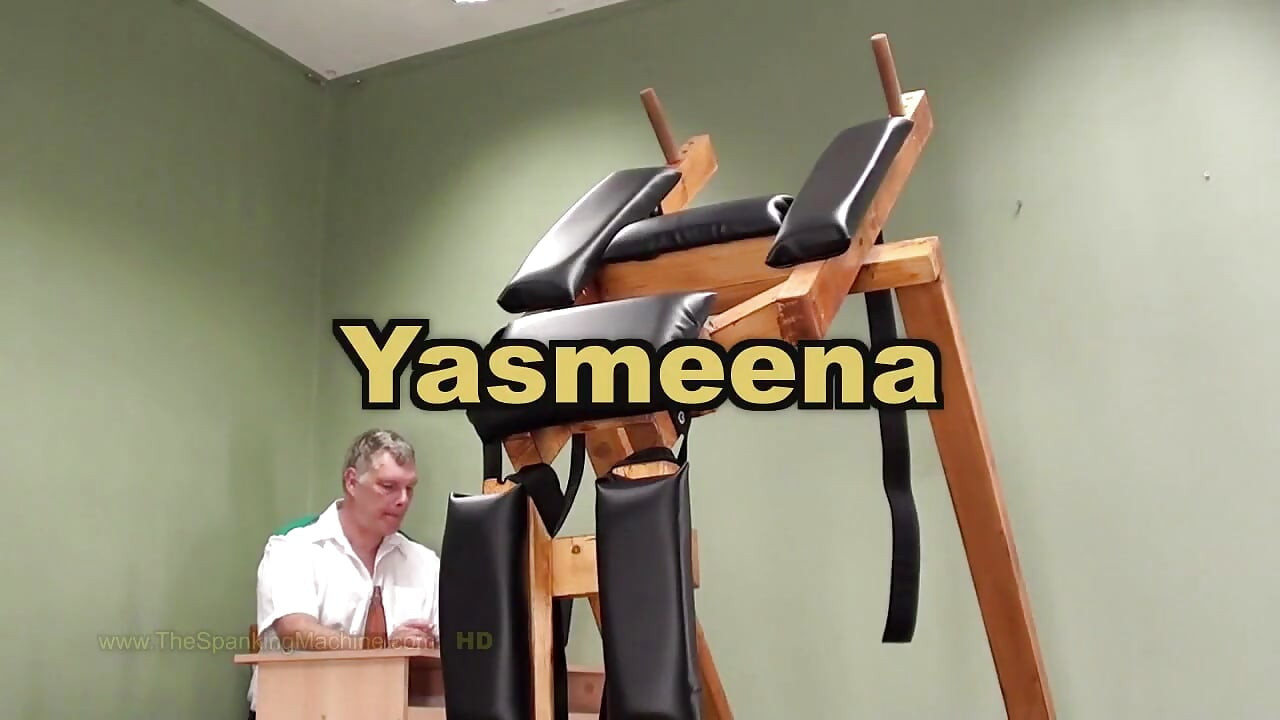 ヤスミーナスパンキングマシン - お尻鞭打ち