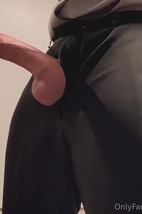 Business Man with Big Cock Shoots Big Cumshots After Horny Day at the Office