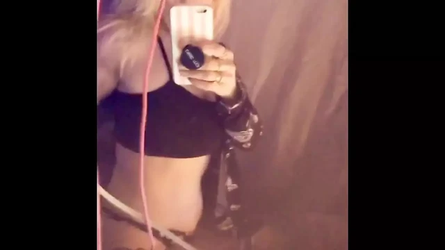 Rubbing pussy and squirting repeatedly just for you to see