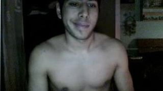 Straight guys feet on webcam #498