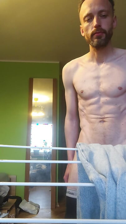 Polish boy striptease amateur