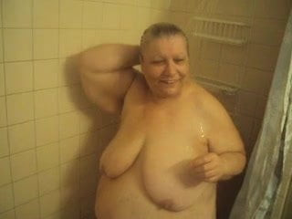 taking a shower in new home