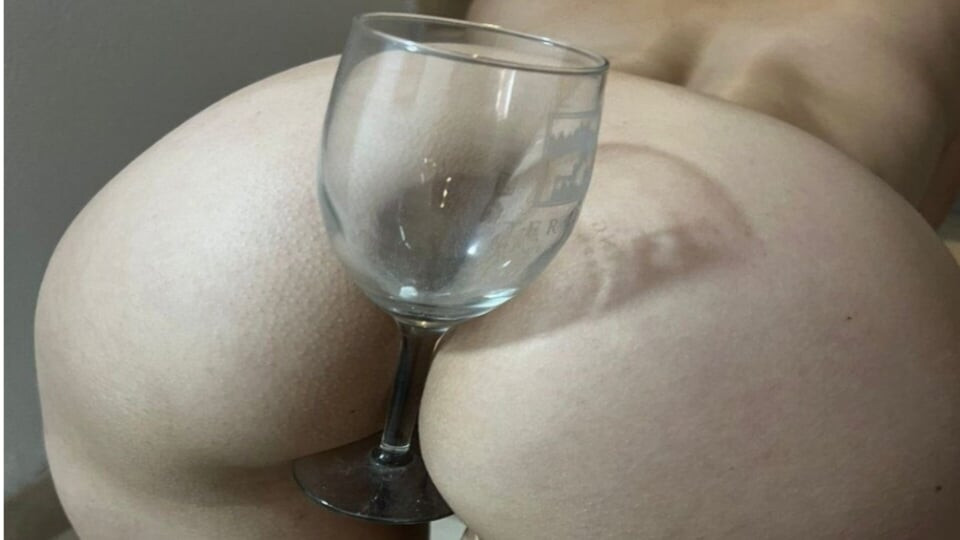 In the blanket, in memory of sister-in-law, I punched my panty and sniffed it.