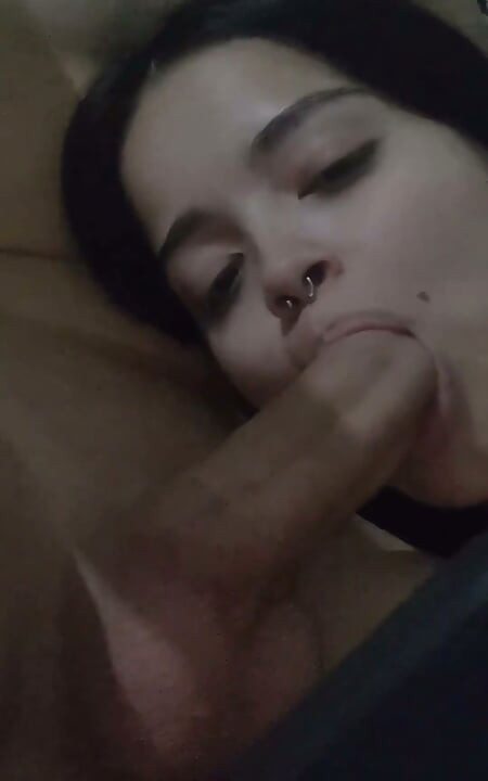 Submissive Wife Debora Prado Gives Blowjob Every Night Before Going to Bed