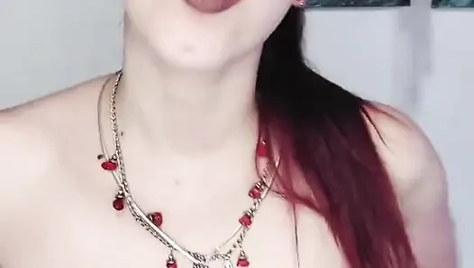 Shyyfxx the Tastiest Redhead in Argentina Eats Your Whole Cock in Four and Talks Dirty to You
