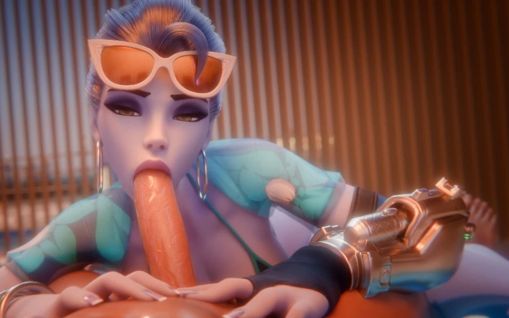 Gifdoozer Let Your Dirty Lover Show You How to Do a Real Deep Throat, Naughty Mouth Thirsty for Cum