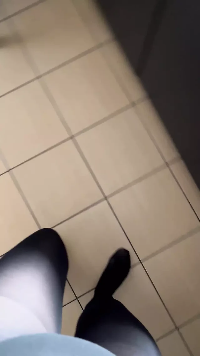 POV: Walking in Black Tights