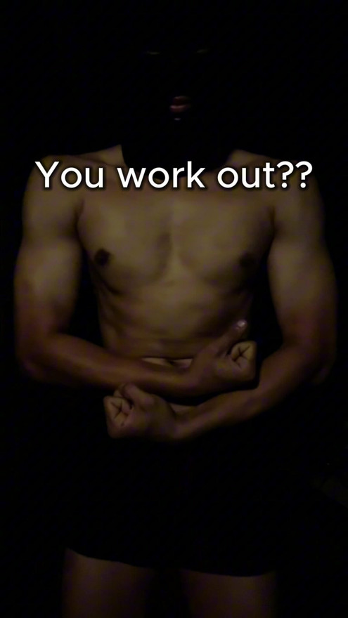 Showing off my muscular body and BWC