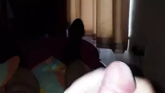 Talc porn video – Wank with talc