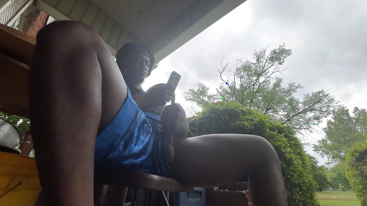I Got Up Early In The Morning Just So I Can Have A Gooning Session On The Front Porch With Me Nutting