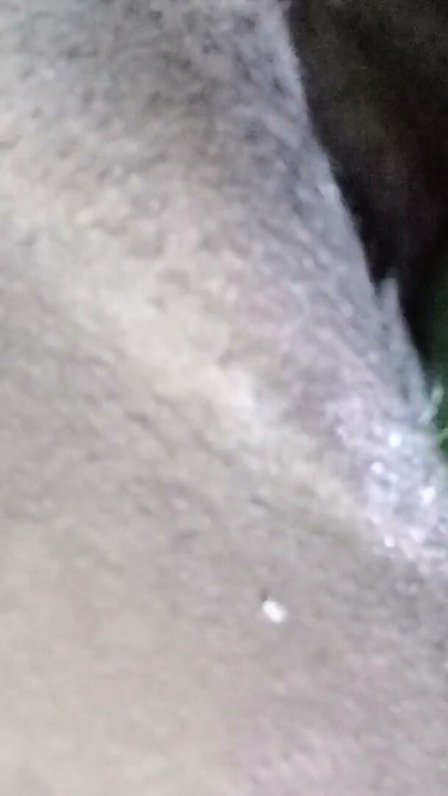 Long cucumber in my pussy | Clip 1
