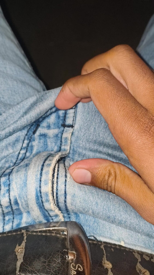Excited masterbating