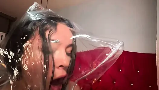 Overflowing ass food between the huge asses of two hot lesbians