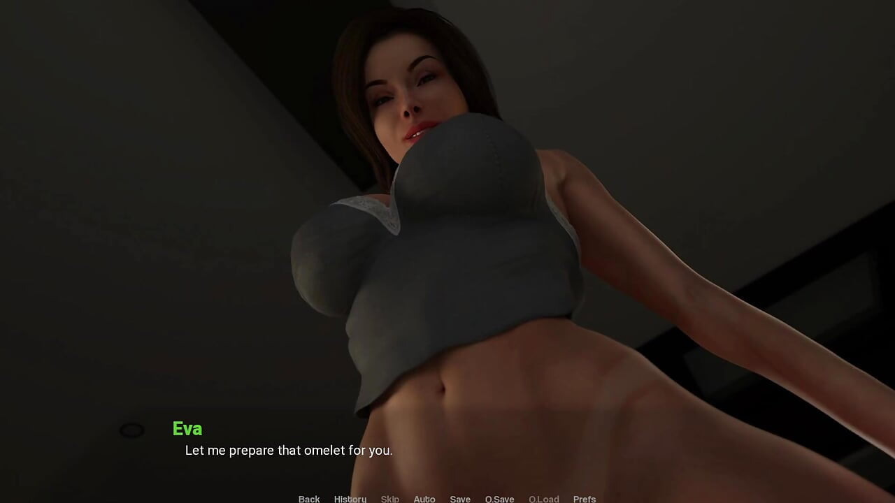 Away From Home 34 - Liam Eats Eva’s Pussy in the Kitchen During Breakfast Call