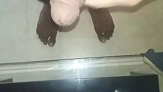 Malagasy porn video – Jim jerks off and cums on the table