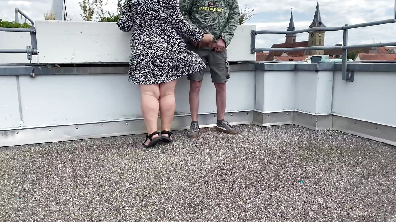 Holding On To A Mature MILF's Ass While She Makes Me Cum
