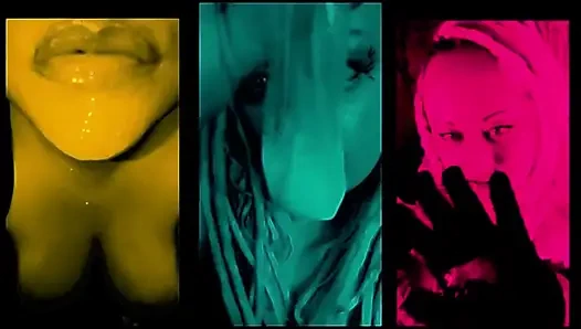 Dig очко, сперма, сперма, версия для слива презерватива