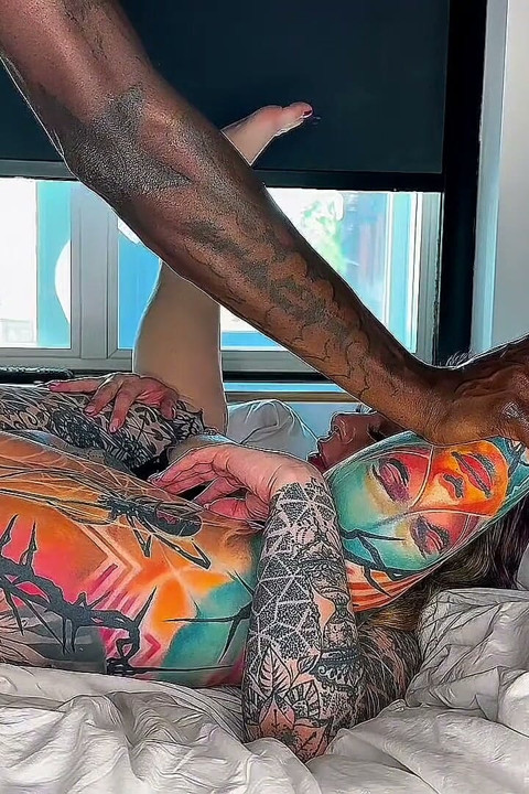 BBC Bull Dre Strong Breeds His White Slut