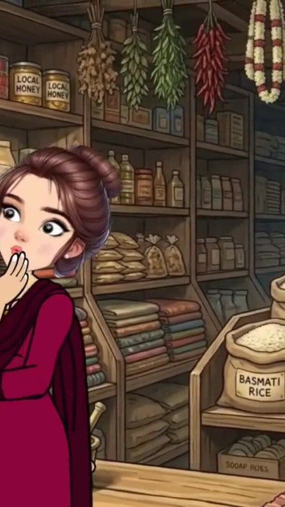 Cartoon video of Swati and shopkeeper Ramu's funny sex. Big cock fucking. | Clip 1