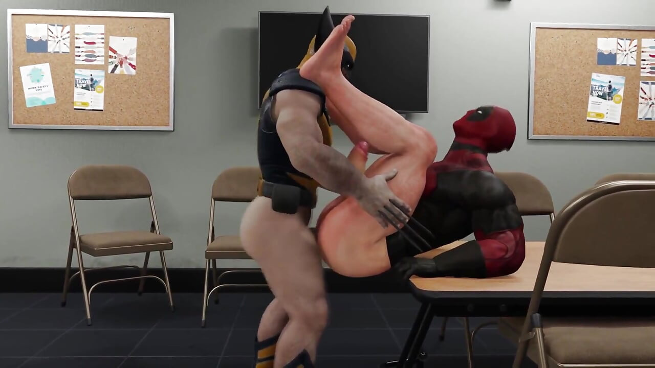 Bros (wolverine Fucks Deadpool)