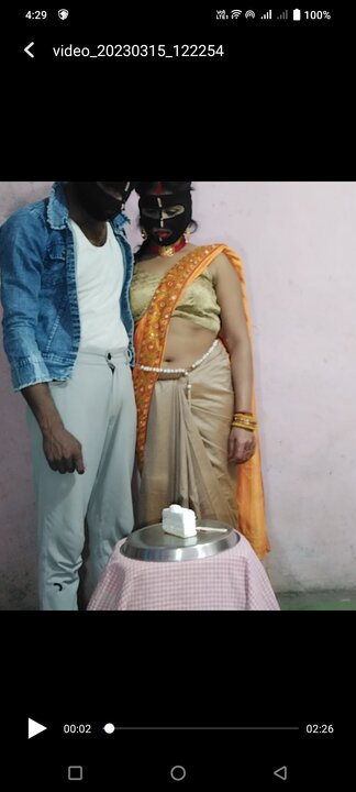 Sagita bhabhi ki pahli saalgirah 메인 apne sath manaya.