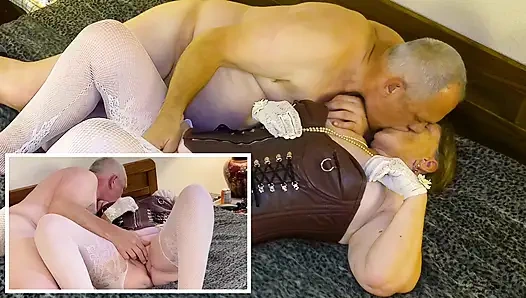 Oma Norma Jeans spaß ficken date night & creampie 9125CAMS245M