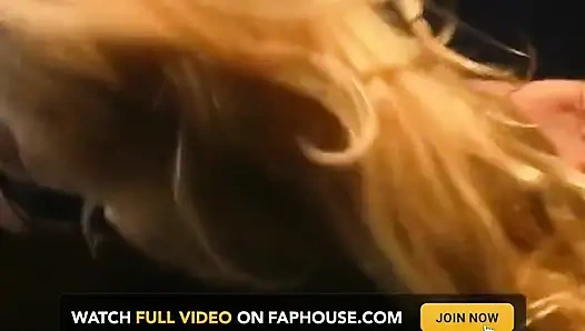 Blonde Babes Facesitting Dripping Pussies - Sloppy Tongue Fucking Frenzy