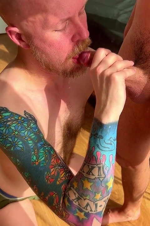 Fucking Stepdaddy Against the Mirror