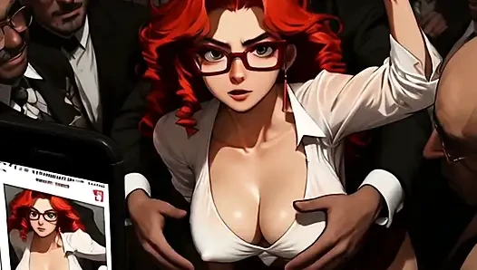 18 yaşındaki seksi kızlar ilk serseri gösterilerinde emiyor ve sikişiyor