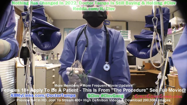 You Undergo "The Procedure" At Doctor Tampa, Nurse Jewel & Nurse Stacy Shepards Surgically Gloved Hands GirlsGoneGynoCom